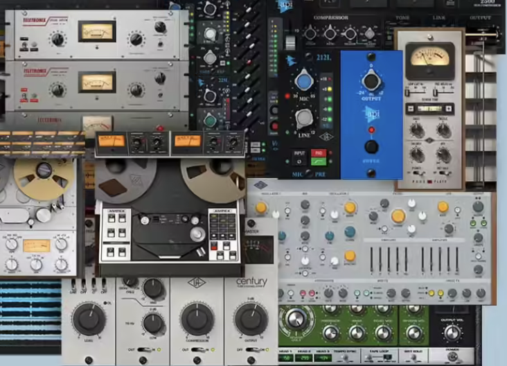 Universal Audio UAD Native Bundle – Ampex, Manley, API, 1176, LA-2